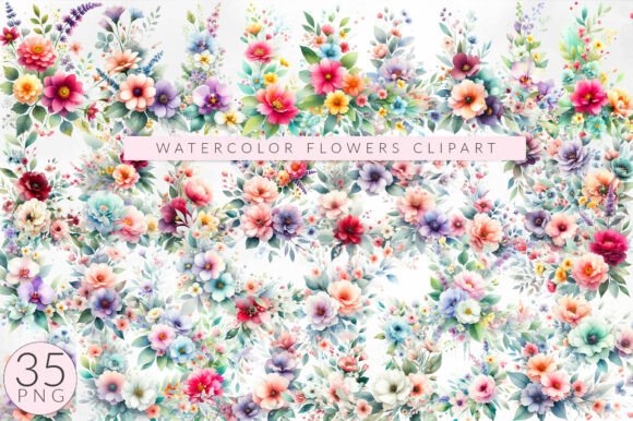 Download Watercolor Floral Clipart,  Floral Frame - Clip Collection