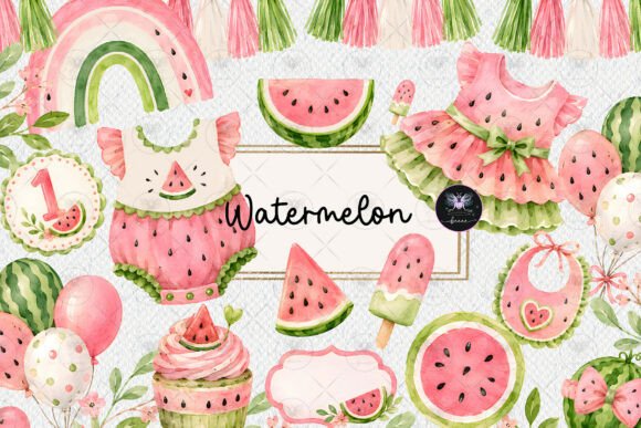 Download Watermelon Summer Clipart - Clip Collection