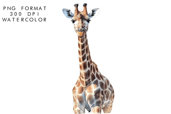Download Watercolor Giraffe Clipart - Clip Collection
