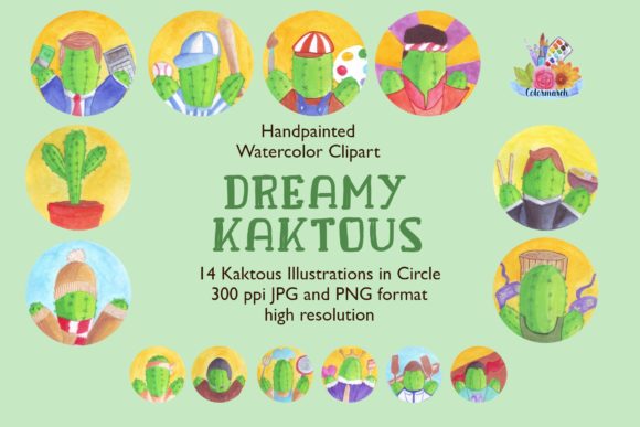 Download Dreamy Kak Tous Handpainted Clipart - Clip Collection