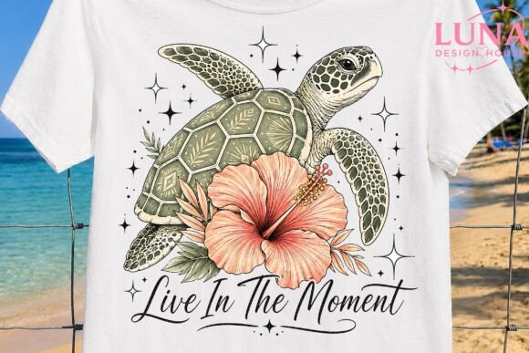 Download Sea Turtle Hibiscus Flower PNG Clipart - Clip Collection
