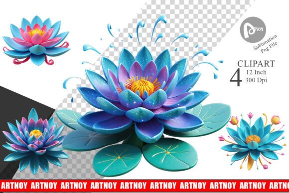 Download Vibrant Lotus Clipart - Clip Collection