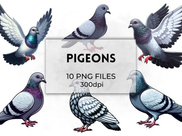 Download Pigeon Clipart Illustrations - Clip Collection