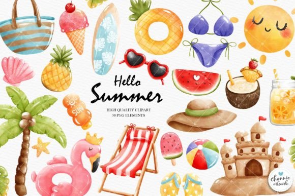 Download Summer Clipart, Seasonal Clipart, Beach - Clip Collection