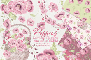 Download Watercolor Floral Clipart Poppies Red - Clip Collection