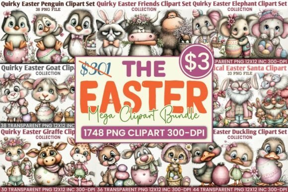 Download The Easter Mega Clipart Bundle PNG - Clip Collection