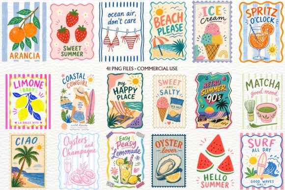 Download Coastal Summer Clipart Italian Vacation - Clip Collection