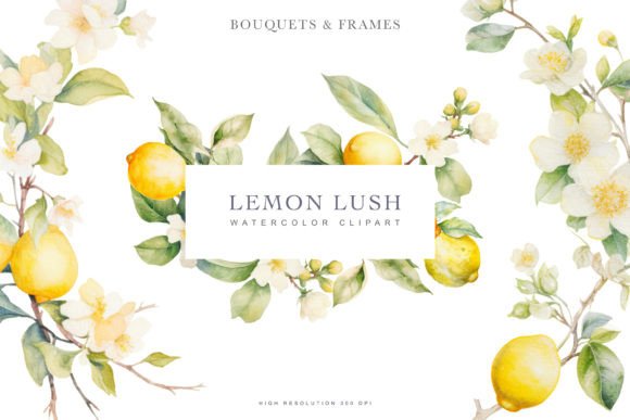 Download Watercolor Lemon Clipart Collection - Clip Collection
