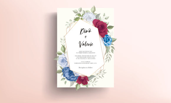 Download Elegant Wedding Card Flowers Design - Card Collection