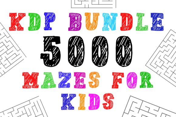 Download KDP Bundle 5000 Mazes for Kids - Premium Resources