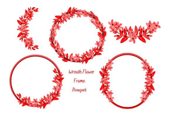 Download Floral Wreath Flower Frame Clipart - Clip Collection