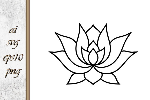 Download Lotus Clipart Flower Coloring Page Book - Clip Collection