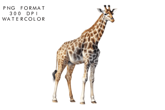 Download Watercolor Giraffe Clipart - Clip Collection
