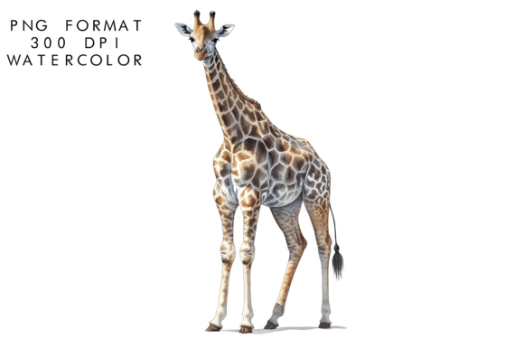 Download Watercolor Giraffe Clipart - Clip Collection