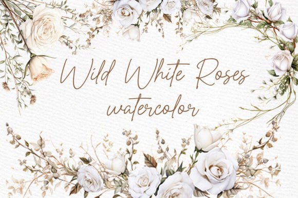 Download White Roses Clipart Watercolor Roses - Clip Collection
