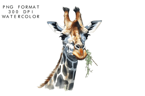 Download Watercolor Giraffe Clipart - Clip Collection