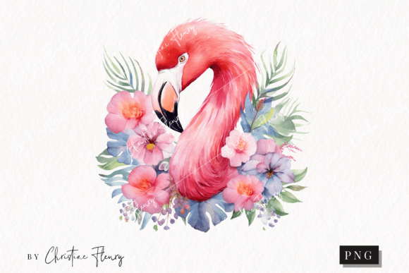 Download Watercolor Flamingo Clipart | Watercolor - Clip Collection