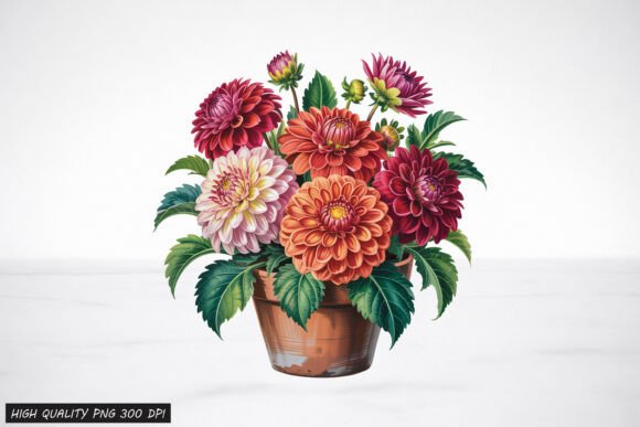 Download Realistic Potted Flower Clipart PNG File - Clip Collection