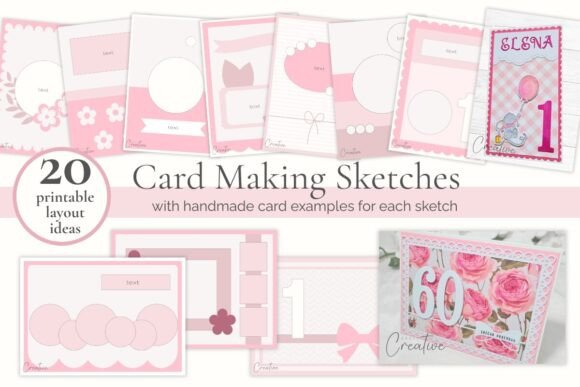 Download Card Making Sketches - Layout Templates - Card Collection
