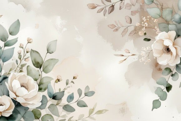 Download Vintage Watercolor Floral Background - Watercolor floral background Collection