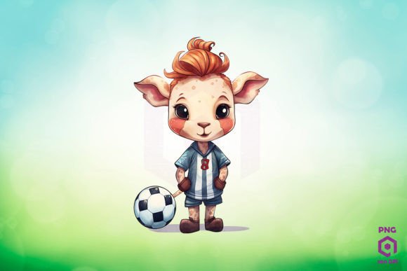 Download Football Player Giraffe Clipart PNG - Clip Collection