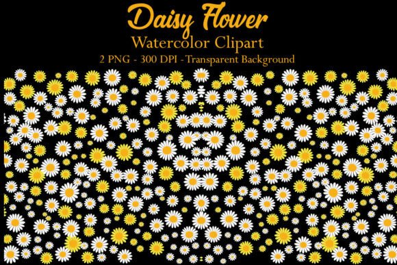 Download Daisy Flower Watercolor Clipart - Clip Collection